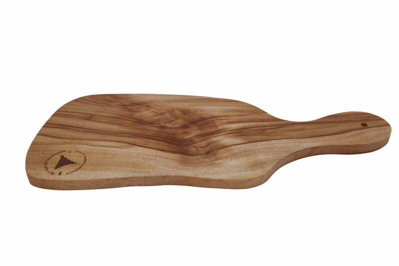 GT4 Guitar Shape Wooden Serving Boards with Thumb Hole