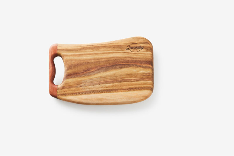 Greenvalley XS red handle chopping board